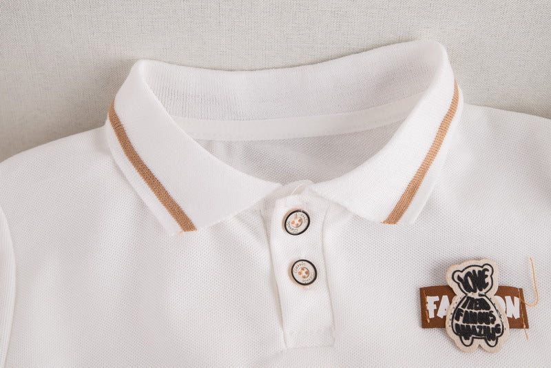 Conjunto Infantil Masculino Ursinho Bolsinho