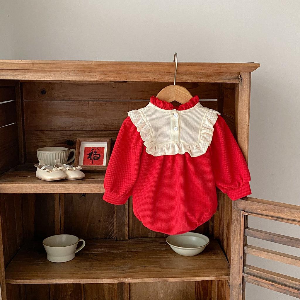 Body Infantil Feminino Vermelho