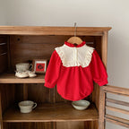 Body Infantil Feminino Vermelho