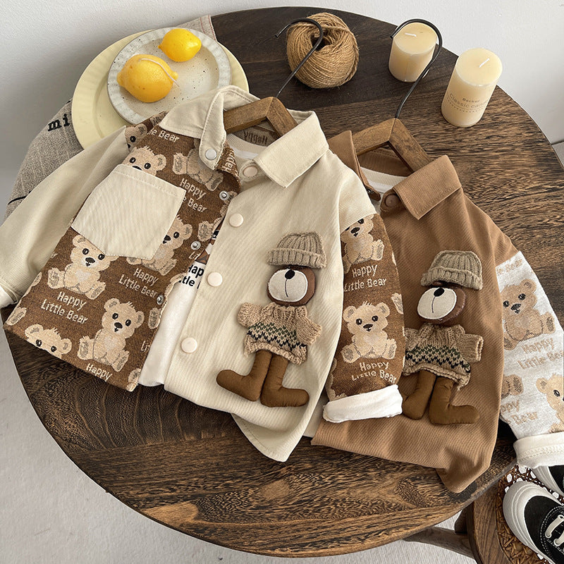 Conjunto Infantil Ursinho 3 Peças