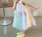 Vestido Infantil Floral Colors