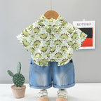 Conjunto Infantil Dino e Jeans