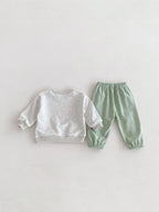 Conjunto Infantil Moletinho Letras