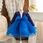 Vestido Infantil De Festa Brilhante