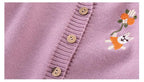 Conjunto Infantil Feminino Bordado Flores