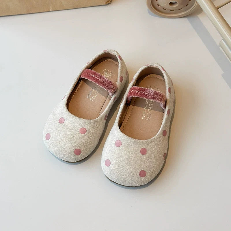 Sapato Infantil Feminino Bolinhas