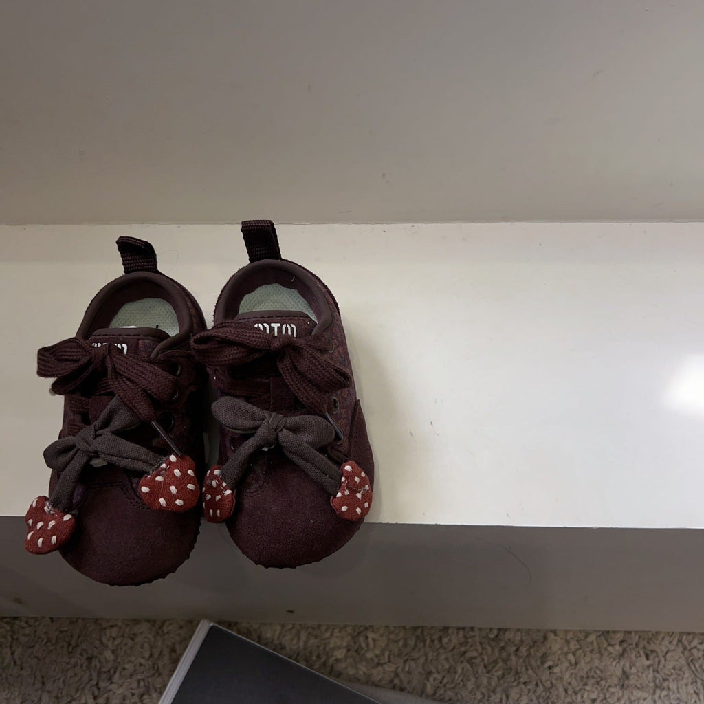 Tênis Infantil Velcro Morango