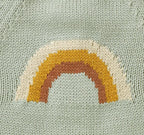 Macacão Infantil de Tricô Arco íris