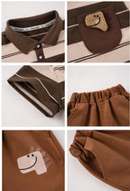Conjunto Infantil Masculino Dino Lístras