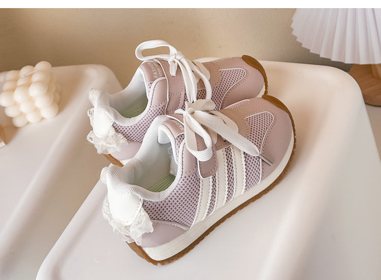 Tênis Infantil Feminino Fashion Delicado