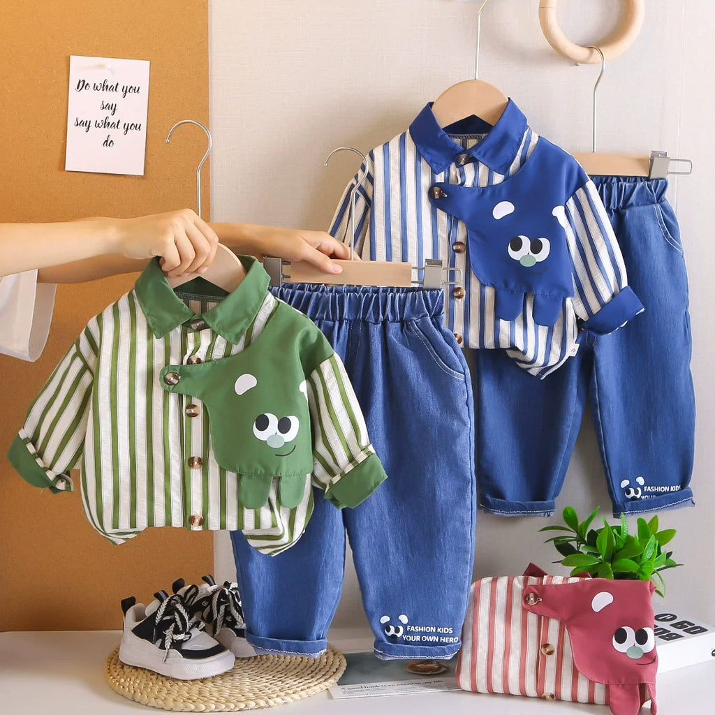 Conjunto Infantil Lístras e Jeans