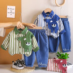 Conjunto Infantil Lístras e Jeans