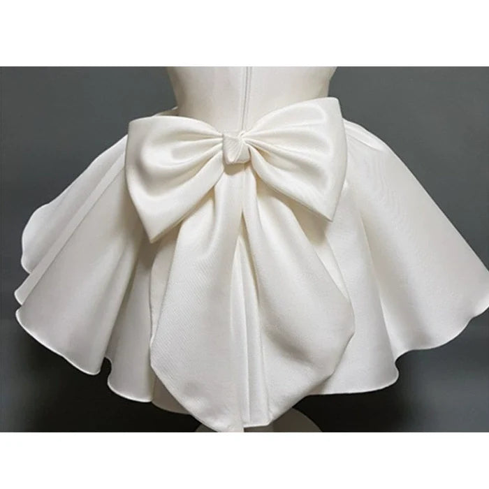 Vestido de Festa Branco Lacinhos
