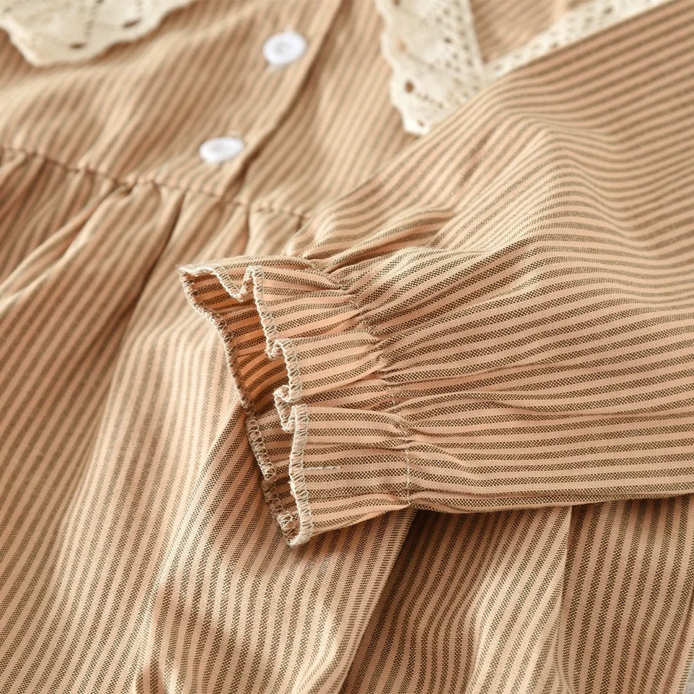 Body Infantil Feminino Lístras Botões