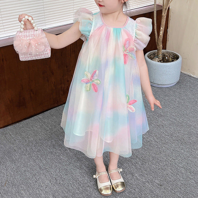 Vestido Infantil Colors Flores