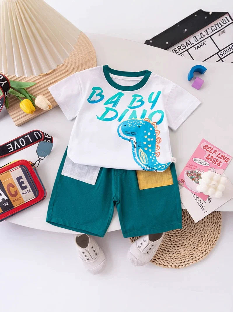 Conjunto Infantil Masculino Dino Baby