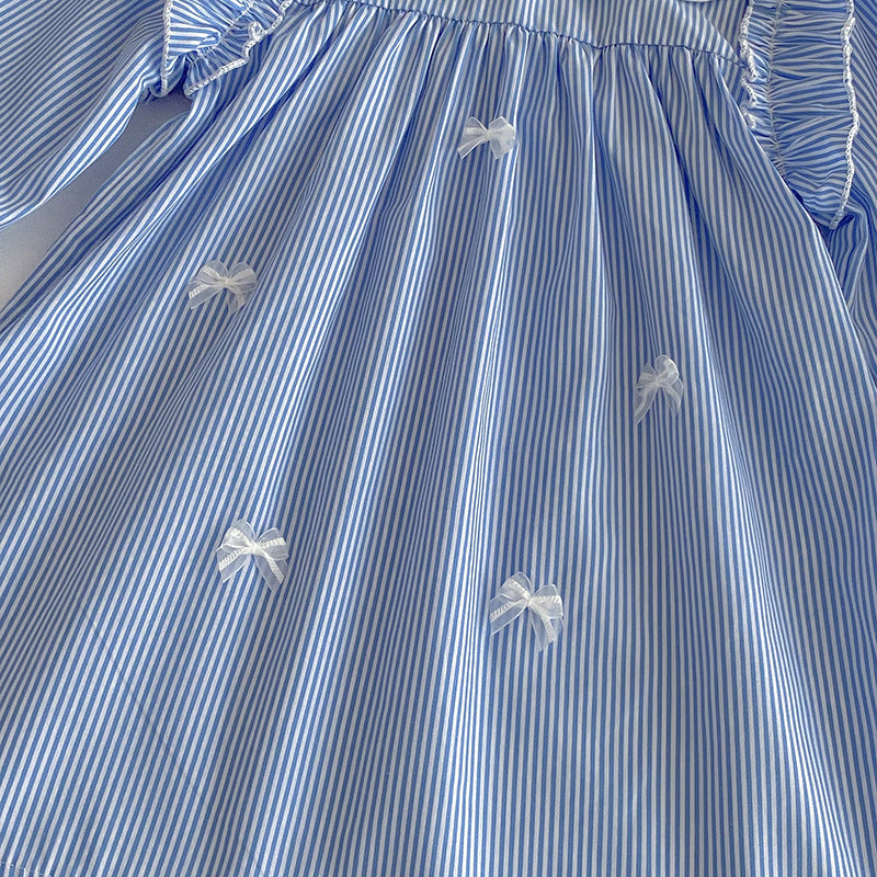 Body/ Vestido Infantil Lístras Lacinho