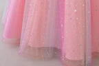 Vestido Infantil de Festa Longo Flores