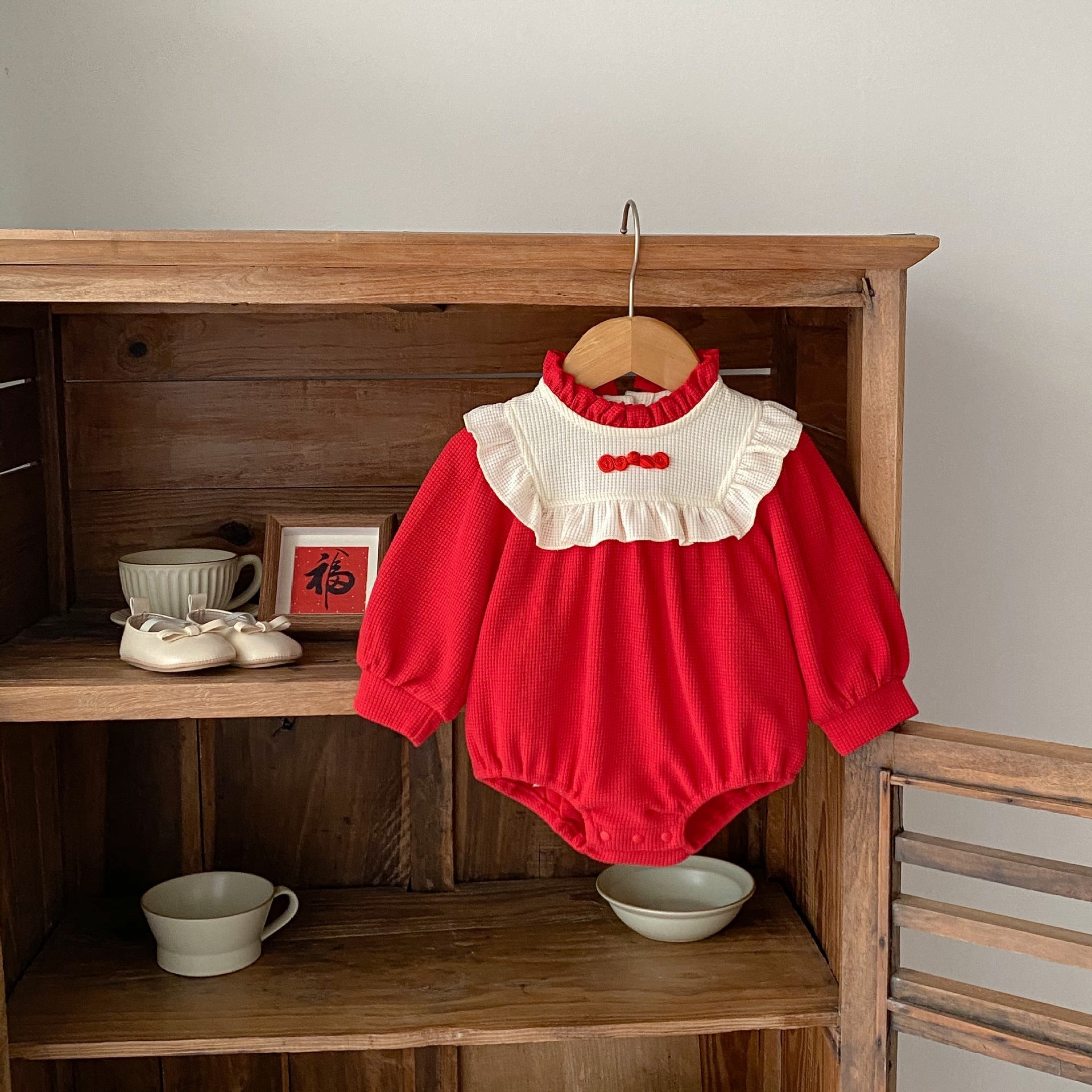 Body Infantil Feminino Vermelho