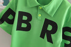 Conjunto Infantil Masculino Letras