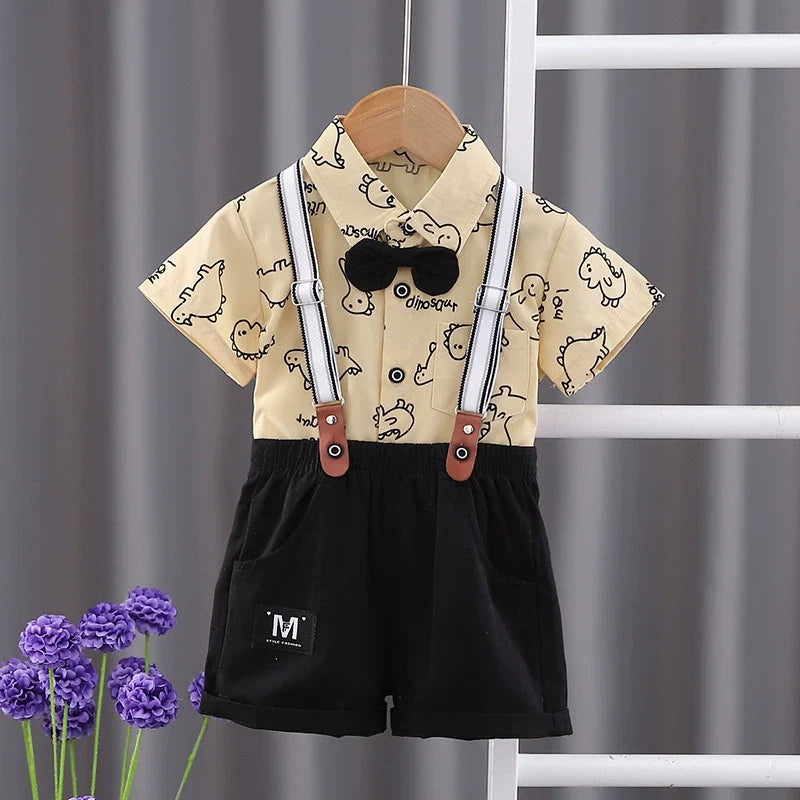 Conjunto Infantil Dino Suspensorio