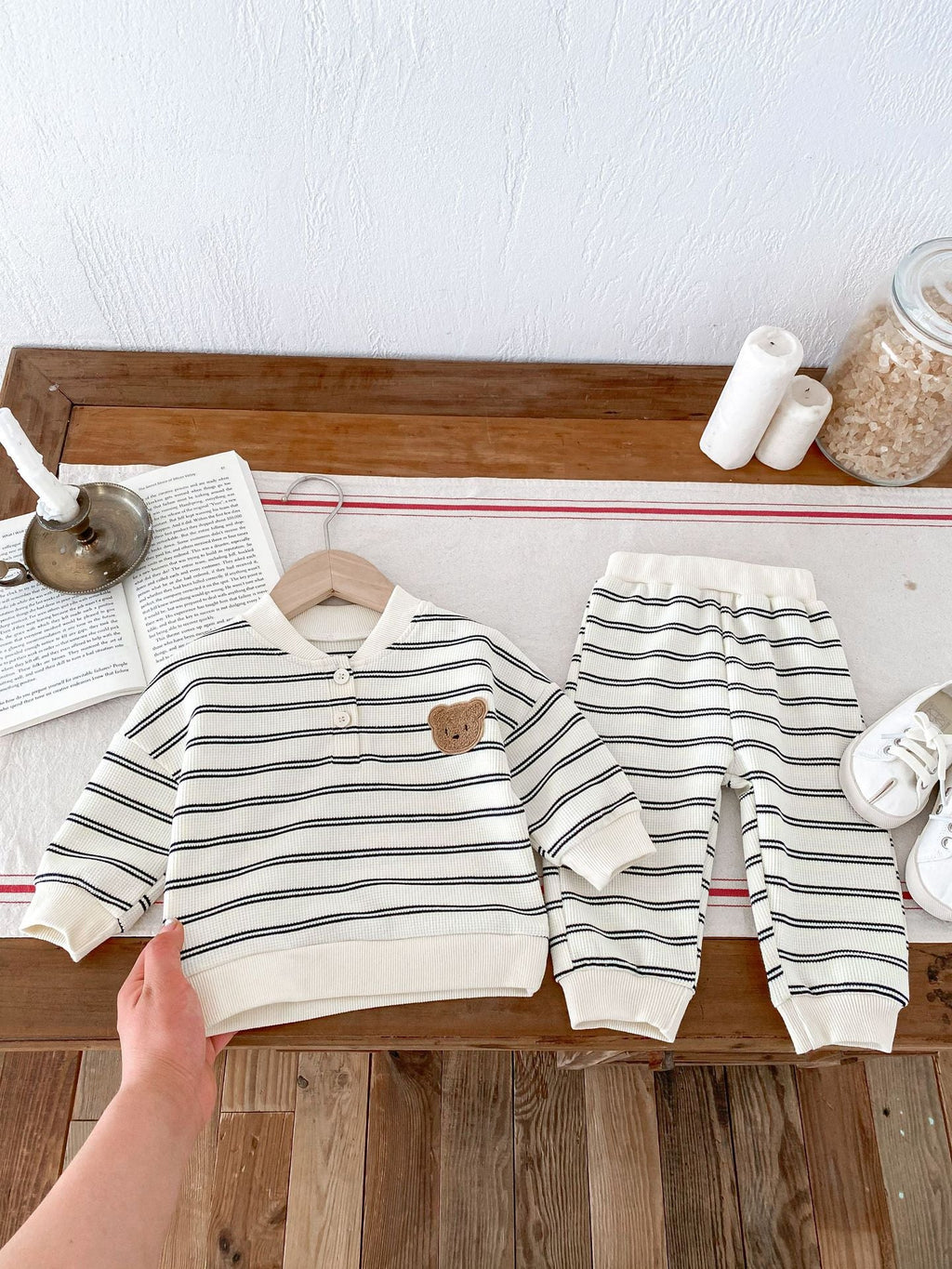 Conjunto Infantil Lístras Ursinho