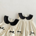 Vestido/ Body Infantil Verão Lacinhos