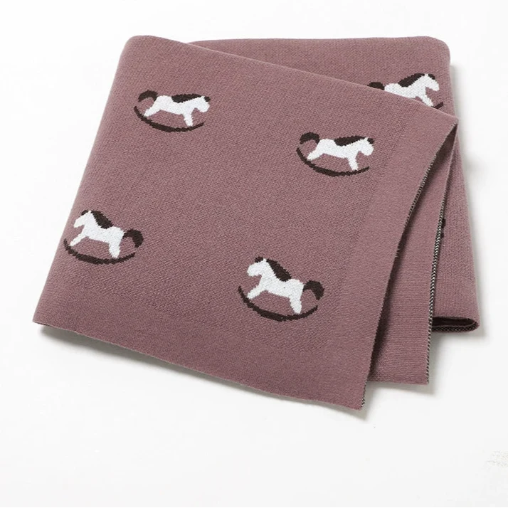 Manta Infantil Cavalinhos