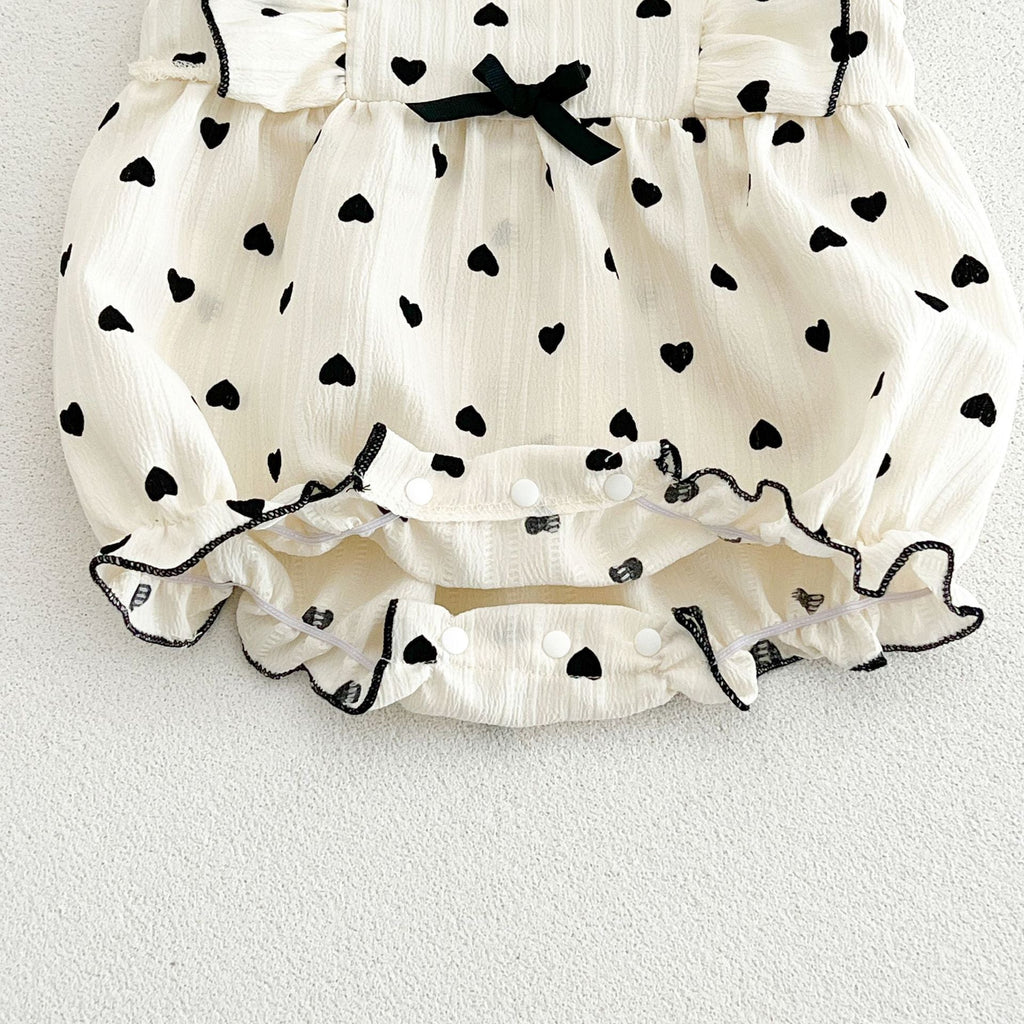 Body Infantil Feminino Corações
