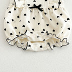 Body Infantil Feminino Corações