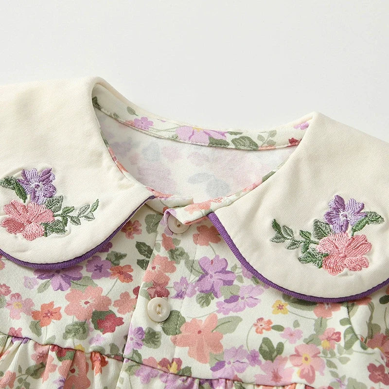 Conjunto Infantil Feminino Florzinhas