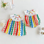 Body/Vestido Infantil Ursinhos Carinhosos