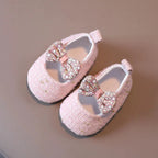 Sapato Infantil  Tweed Lacinho