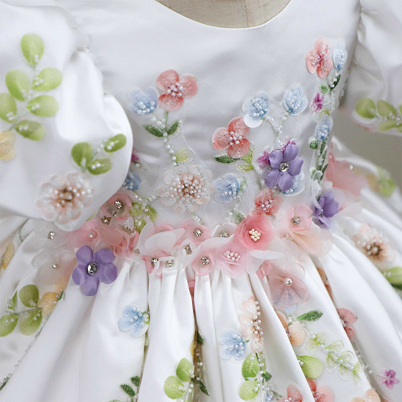Vestido de Festa Flores Encantado