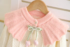 Conjunto Infantil Tricô Laço com Florzinha