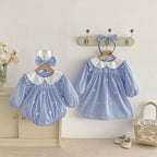 Body/ Vestido Infantil Lístras Lacinho