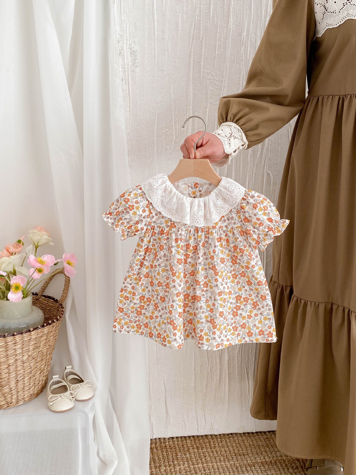 Vestido Infantil Verão Florzinhas