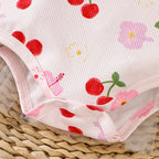 Body Infantil Feminino Cerejinhas