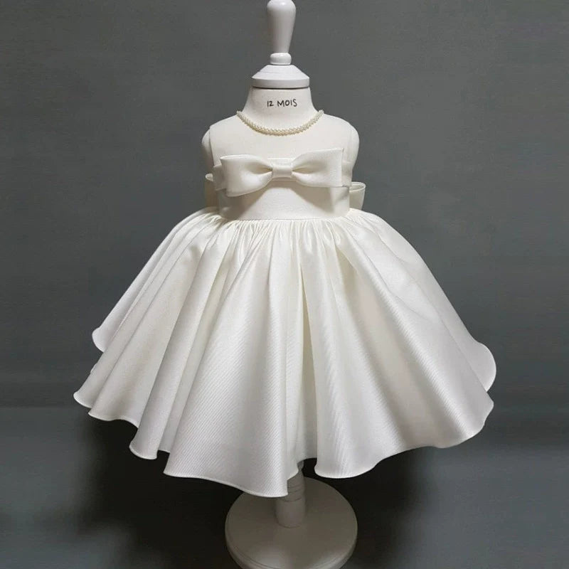 Vestido de Festa Branco Lacinhos