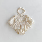 Body Infantil Feminino de Renda