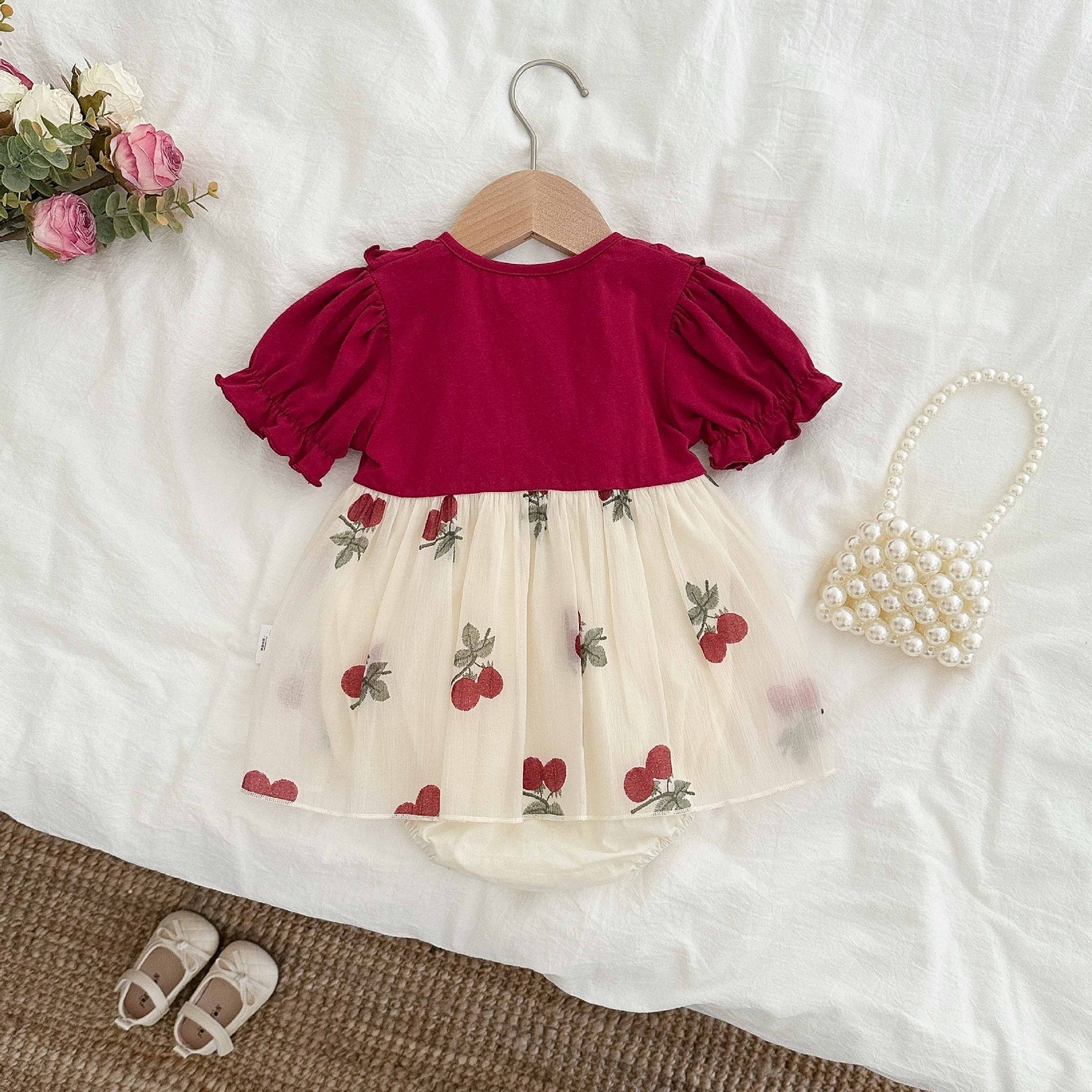 Body Infantil Feminino Frutinha Lacinho
