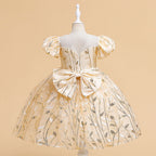 Vestido Infantil De Festa Floral