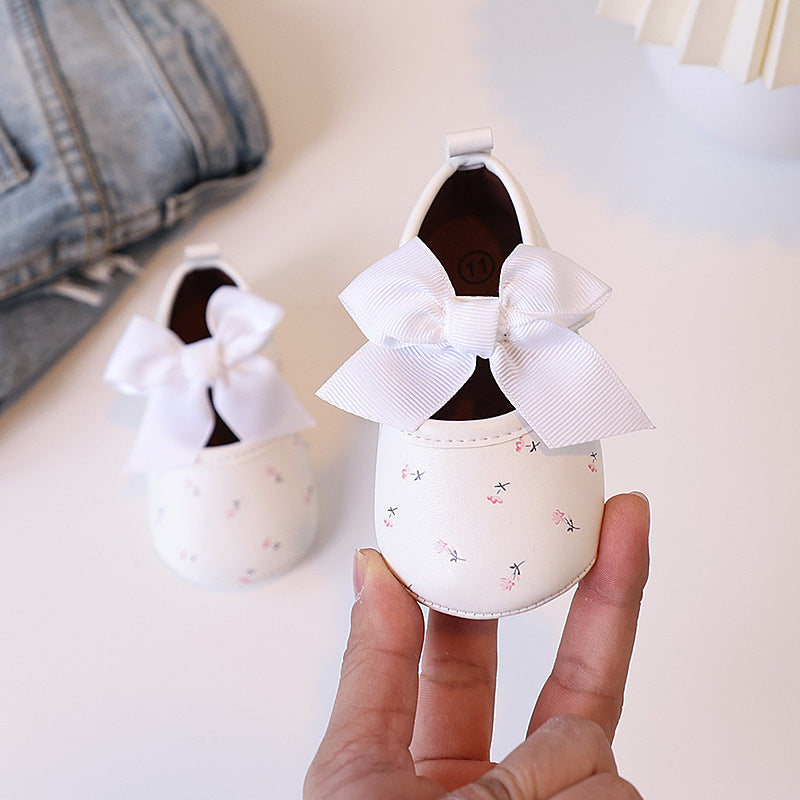 Sapato Infantil Florzinhas Lacinho