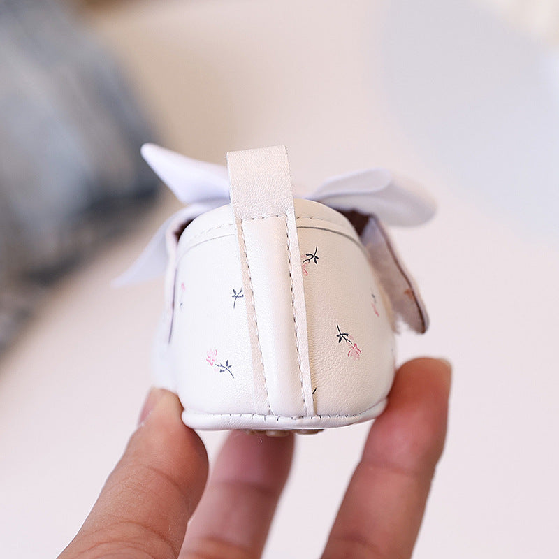 Sapato Infantil Florzinhas Lacinho