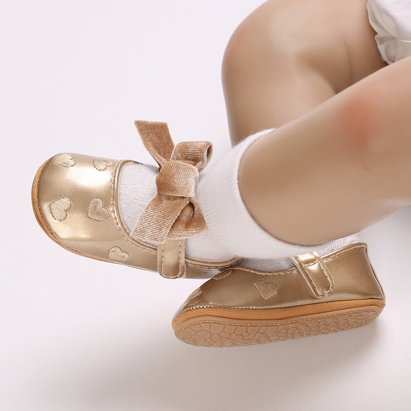 Sapato Infantil Lacinho Corações