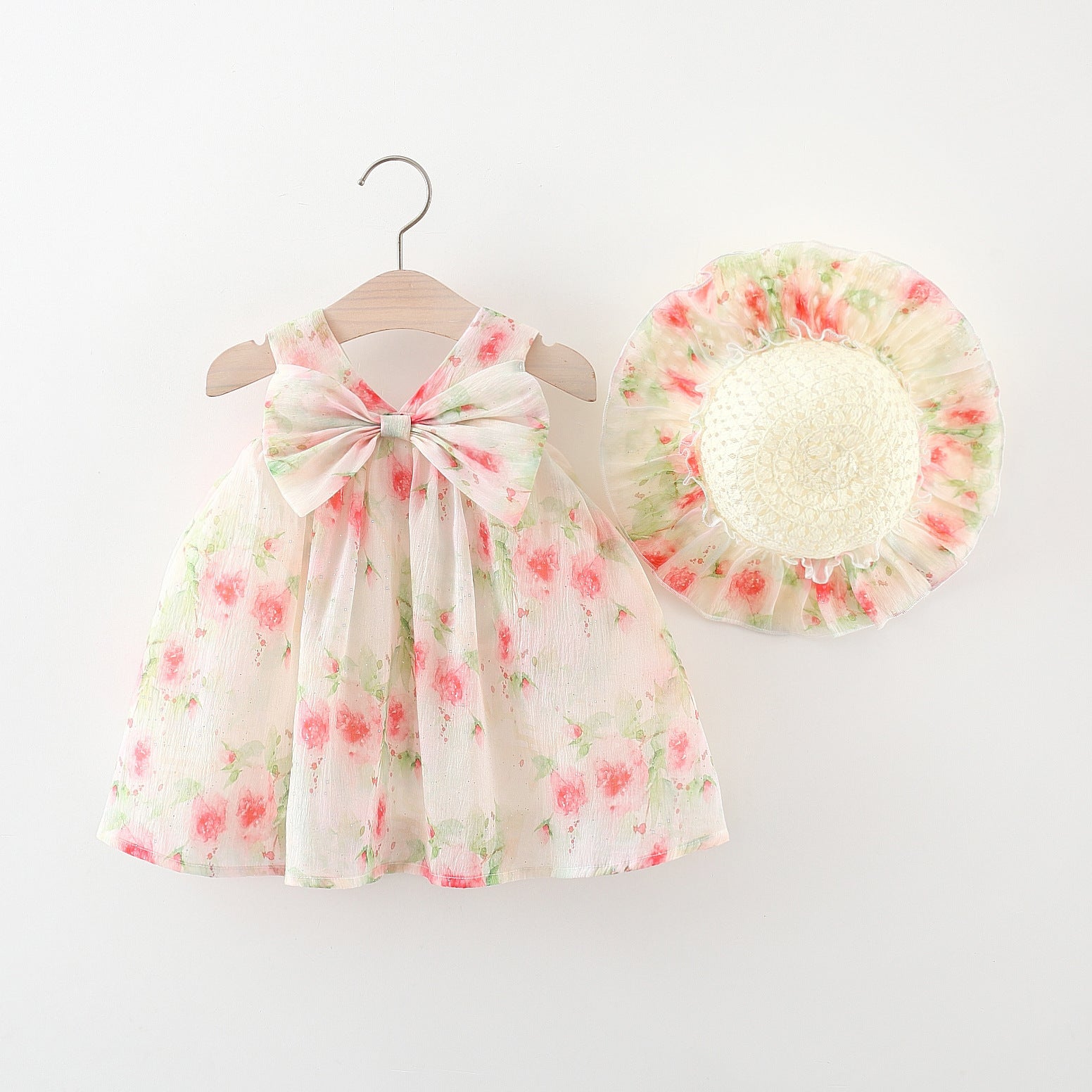 Vestido Infantil Verão Floral