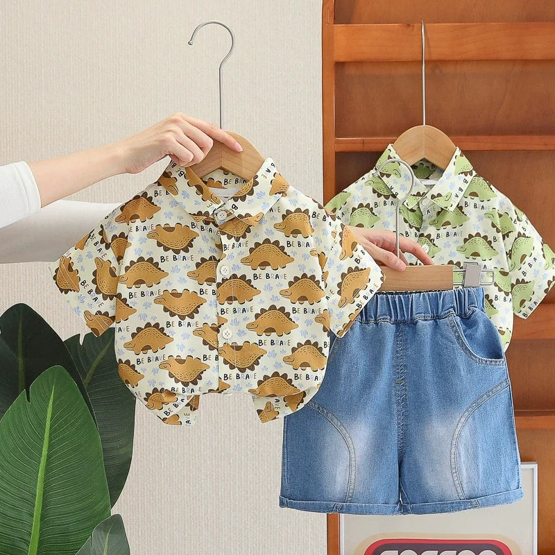 Conjunto Infantil Dino e Jeans