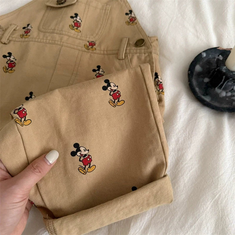 Conjunto Infantil Jardineira + Blusa MK Mouse