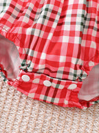 Body Infantil Xadrez Biscoitinho
