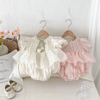 Body Infantil Feminino Bufante Florzinha
